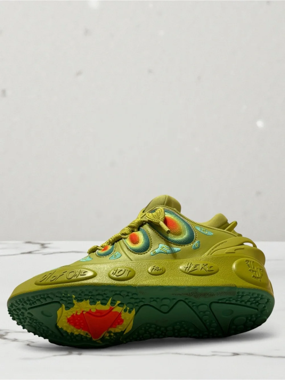 PUMA LaMelo Ball LaFrancé Heatmap Men’s Size 12 Sea Kelp Jade Frost 311701-01